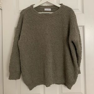 Oak+Fort Fuzzy Sweater Light Olive